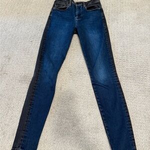 Frame Blue and Black Women's Jeans